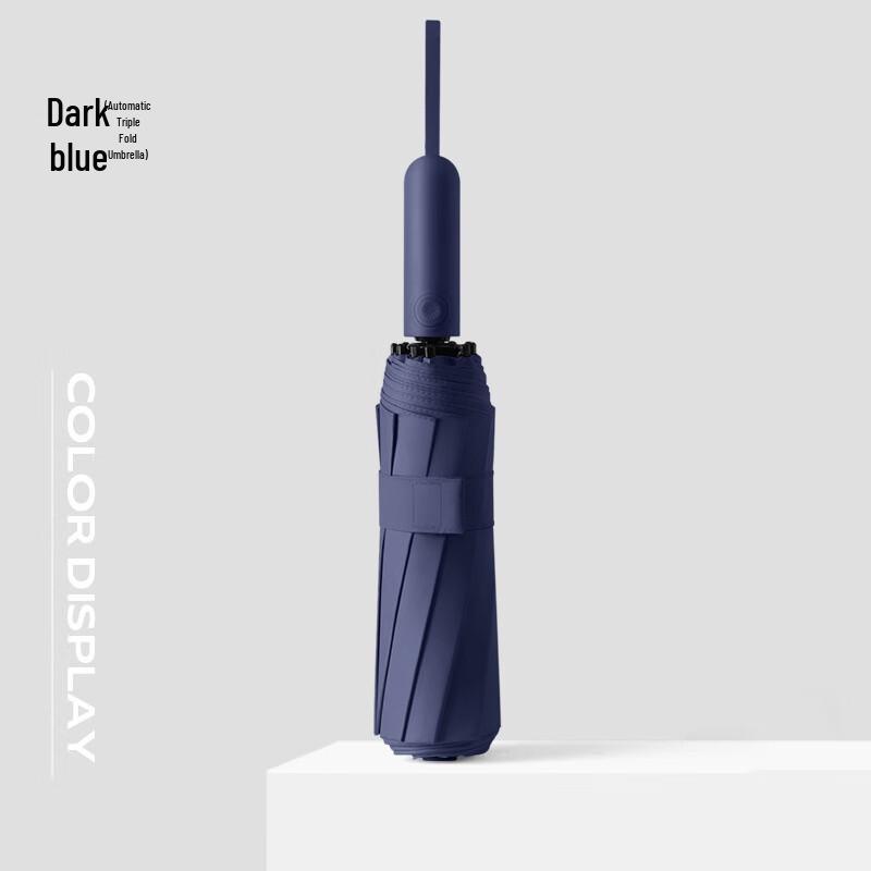 ZuoYou 10-Rib Semi-Automatic Folding Umbrella