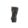UGG Mini Bailey Bow Ii Boot Fleece Lined Gray Women's 1016225-GREY
