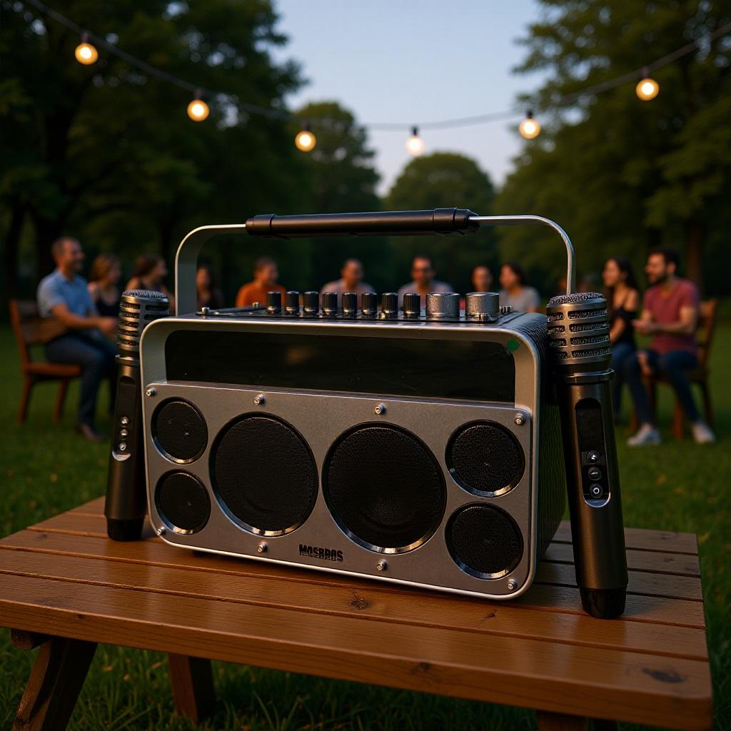 High-Power 150W KTV Speaker with Sound Card for Live Broadcast & Dance