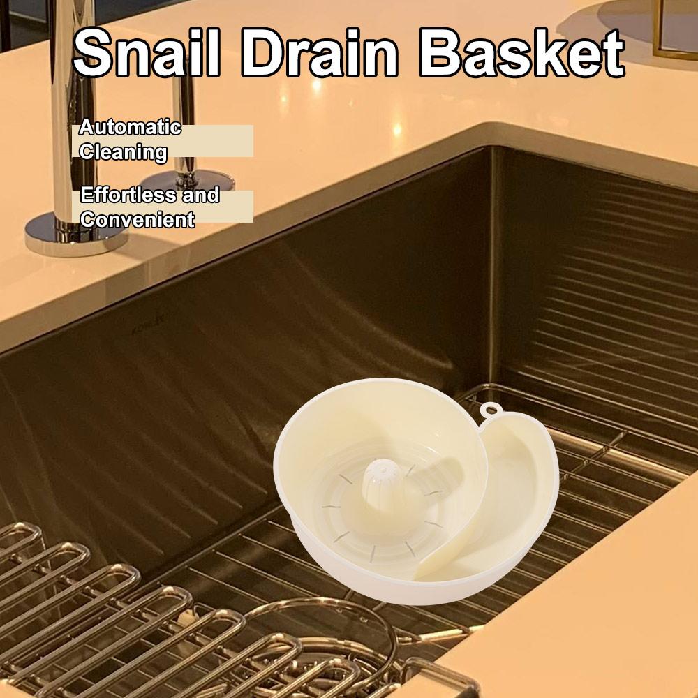 Automatic Rotation Clean Fruit Drainer Basket Creative Fruit Storage Basket Household