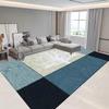 Visionary Crystal Velvet Nordic Living Room Rug