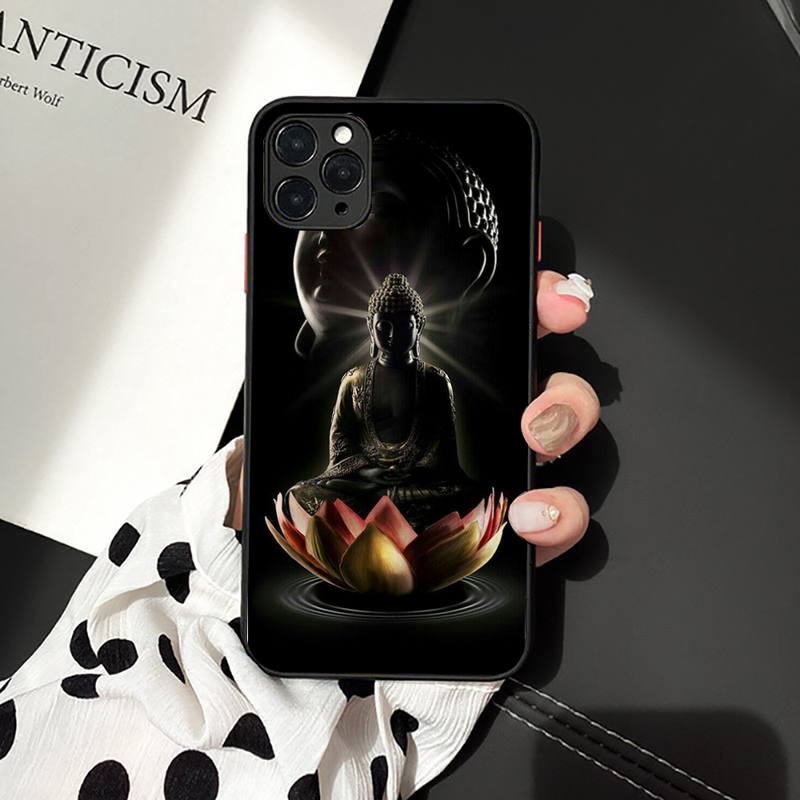 Retro Galactic Gautama Buddha Budha Phone Case for iPhone 11 12 13 Mini Pro XS MAX 8 7 6 6S Plus X 5S SE 2020 XR Case