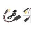 1 Set Car Bluetooth Wireless Adapter With Microphone For Fiat 500 ABS Black