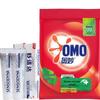 Sensodyne Whitening Sensitive Toothpaste & OMO Washing Powder Bundle