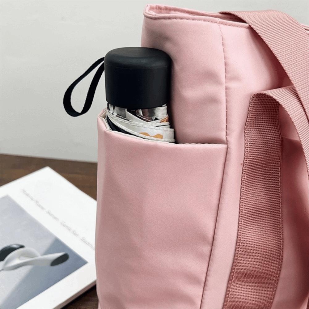 Jednokolorowa Torba na Ramię Duża Pojemność Torba Podróżna Wytrzymała Damska Torba Tote Podróż