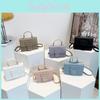 Trendy Retro Korean Handbag For Women 2024 Chic Small Square Purse Ideal For Casual Outings