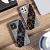 Leopard Spotted Love Green For Oppo Find X5 X8 Pro X3 Lite A72 58 73 54S F11 79 Reno 6 4Z 5G Nord N200 Tempered Glass Phone Case