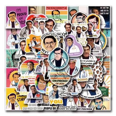 50 New Dr Now Graffiti Stickers Decorative Scooter Water Cup Helmet Waterproof Stickers
