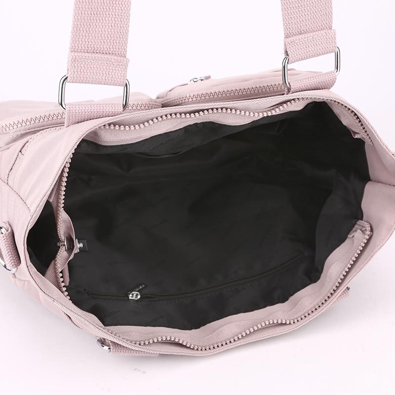 Skulderveske Dame Nylon Crossbody Bag Stor kapasitet Mors veske