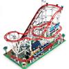 New 4619pcs With Motor Big Roller Coaster Compatible 15039 18003 Diy Model Building 10261 Blocks Bricks Kid Birthday Gifts