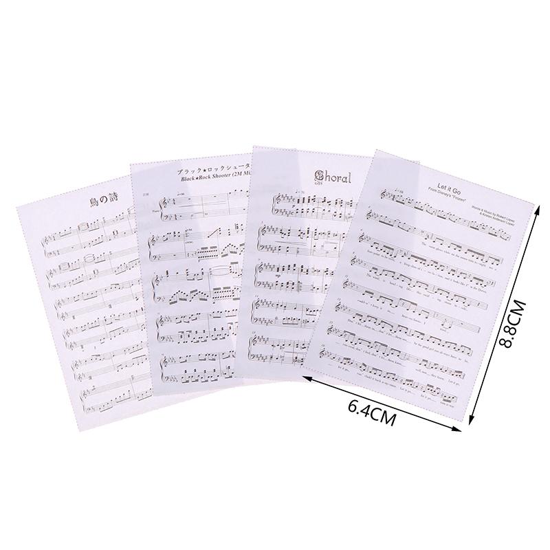 

4 шт./набор 1/6 1/4 1/3 Кукольный домик Миниатюрная музыкальная партитура Аксессуары для кукол Bjd Домашнее DIY украшение as the picture