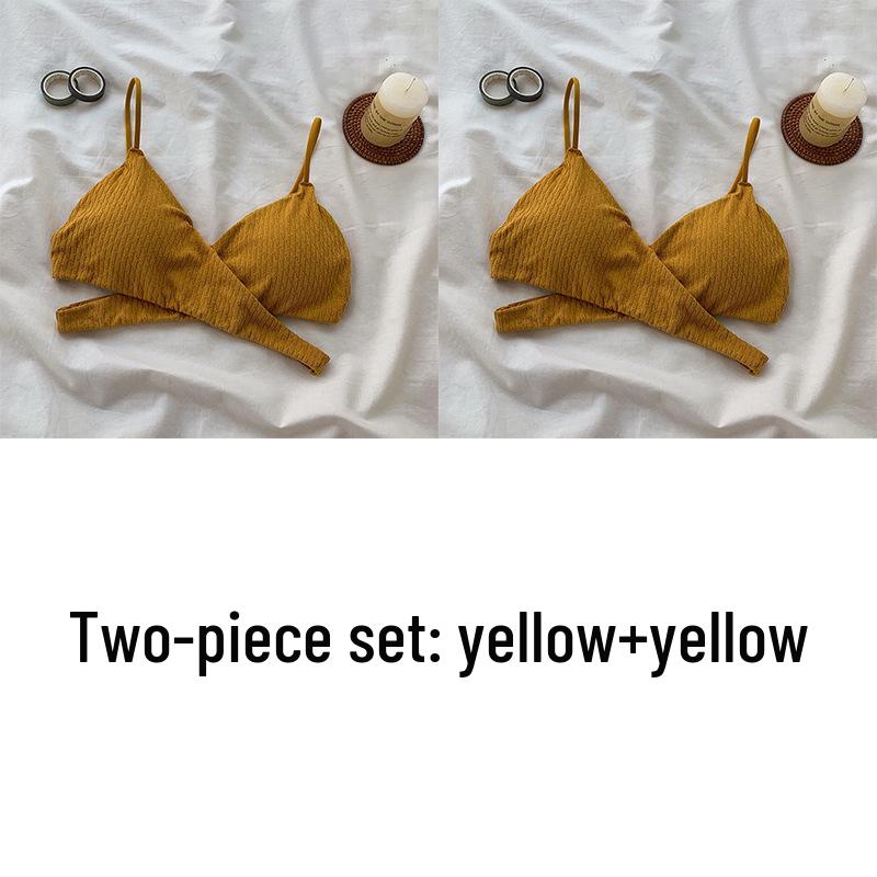 Cross-Back Spaghetti Strap Tube Top with Chest Pads - Sexy Strapless Hollow-Out Base Layer for Women