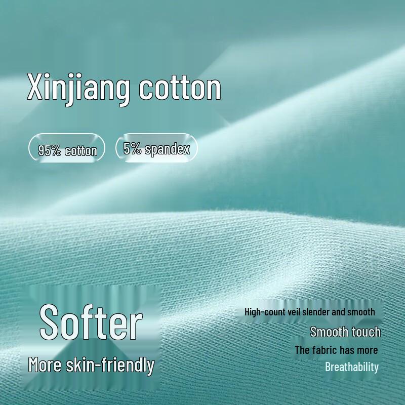 Nanjiren Men's 10A Antibacterial Cotton Boxer Briefs