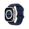 Ocean Silicone Strap For Apple Watch Ultra 2 49mm 45mm 41mm 44mm 40mm 42mm Breathable Bracelet For iWatch 9 8 7 6 5 4 3 SE Band