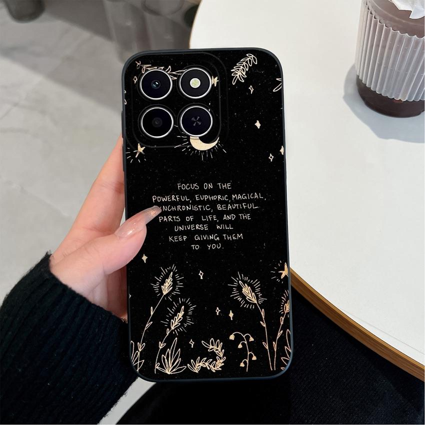 Für Huawei Honor X6C X7C 400 Pro Lite Handyhülle Hübsche rosa Wolkenmuster Flüssigsilikon Neu aufgerüstete Fallschutz-Schutzhüllen Für Huawei Hülle