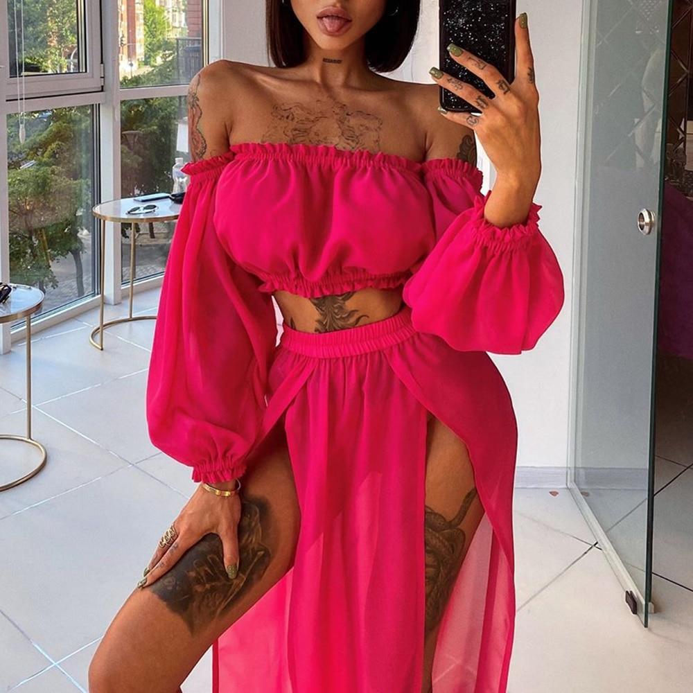 

Cover Ups Beach Dress Bikini Однотонний Sexy Mech Купальний костюм Дві частини Плаття Халат Парео Купальник Cover Up Пляжна туніка One Size