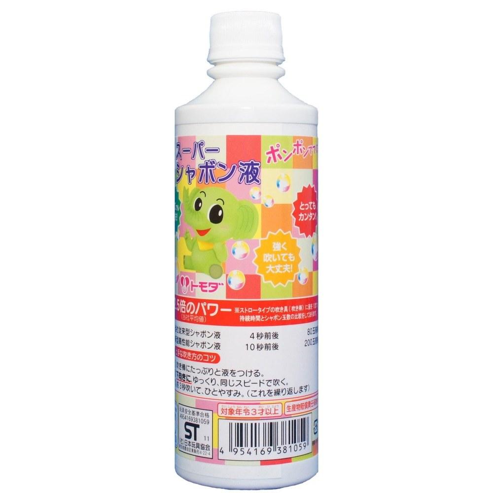 

Tomoda Shokai Soap Bubble Bottle Bubble Solution 400ml Small Bubbles