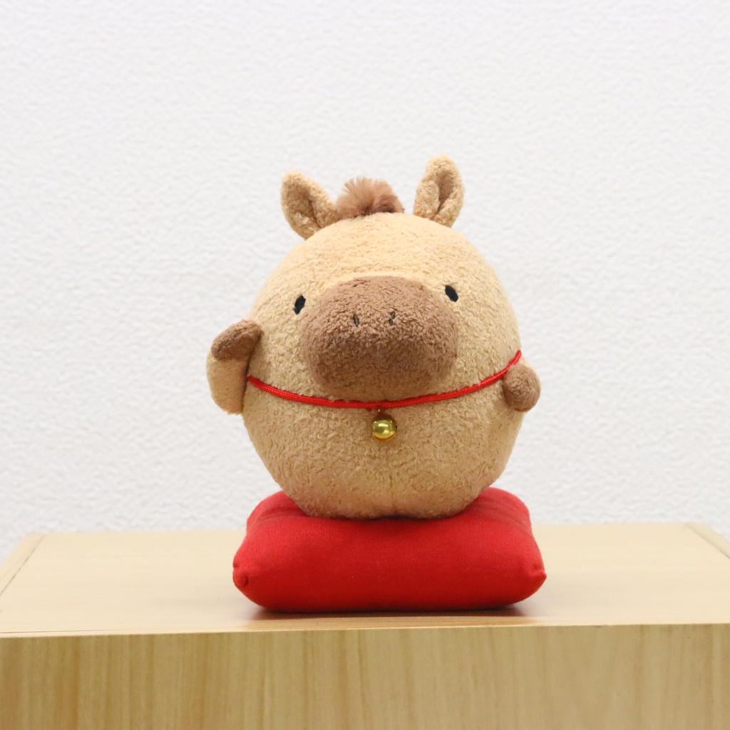 Jucărie de pluș Shinada 2026 Invitație Zodiac Cal Rulant