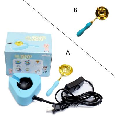 Sealing Wax Melting Furnace Mini Wax Seal Warmer Wax Electric Wax Melt Warmer Furnace Pot for Melting Wax Seal Sticks