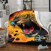 1PC Leopard Print Blanket, Throw For Sofa, Bed, Travel, Printing Blanket With Soft And Warm Fabric Yy250918146