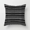 Office Sofa Car Cushion Cover Cartoon Black and White Simple Line Printing Luxury Home Decoration Pillow Cover