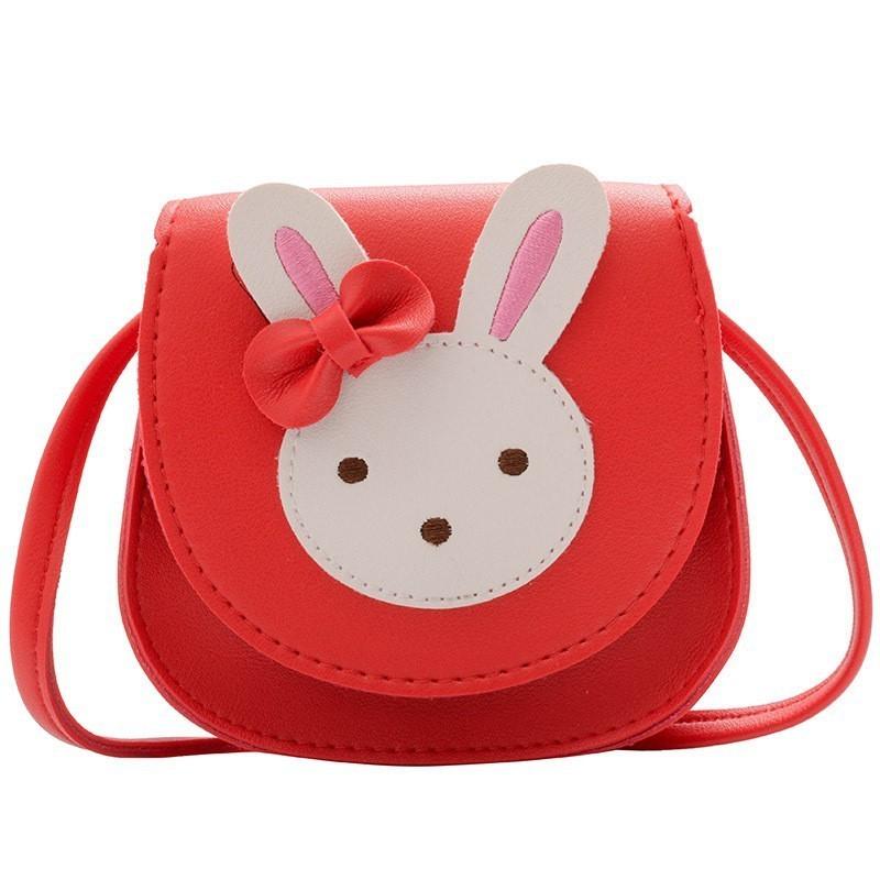 Adorable Cartoon Rabbit Crossbody Bag For Kids Perfect Summer Accessory In Multiple Colors