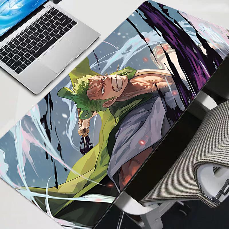 Computer Mouse Pad Gaming One Piece Anime Durable MousePad Large Mouse Pad Gamer Keyboard Pad XXL PC Desk Mat Tapis Souris