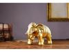 Thai-Style Lucky Elephant Ceramic Ornament for Home or Office Decor