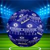 Individueller Name Personalisierter Fußballverein F.C-A Druck Größe 5 Fußball Training & Spiel Fußball, für Team, Kicken, Geschenk für Fußball-Enthusiasten
