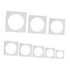 8 Pieces Stencils for Painting Geometric Templates Easy To Clean Patterns for On