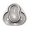 Triangle Fidget Slider Stress Anxiety Relief Portable Kids Teens Adults Magnetic Metal Fingertip Slider Pocket EDC Slider Sensory Toy