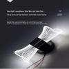 Nordic LED Acrylic Bedside Lamp for Bedroom, Living Room, or Hallway - Slim Waist Design