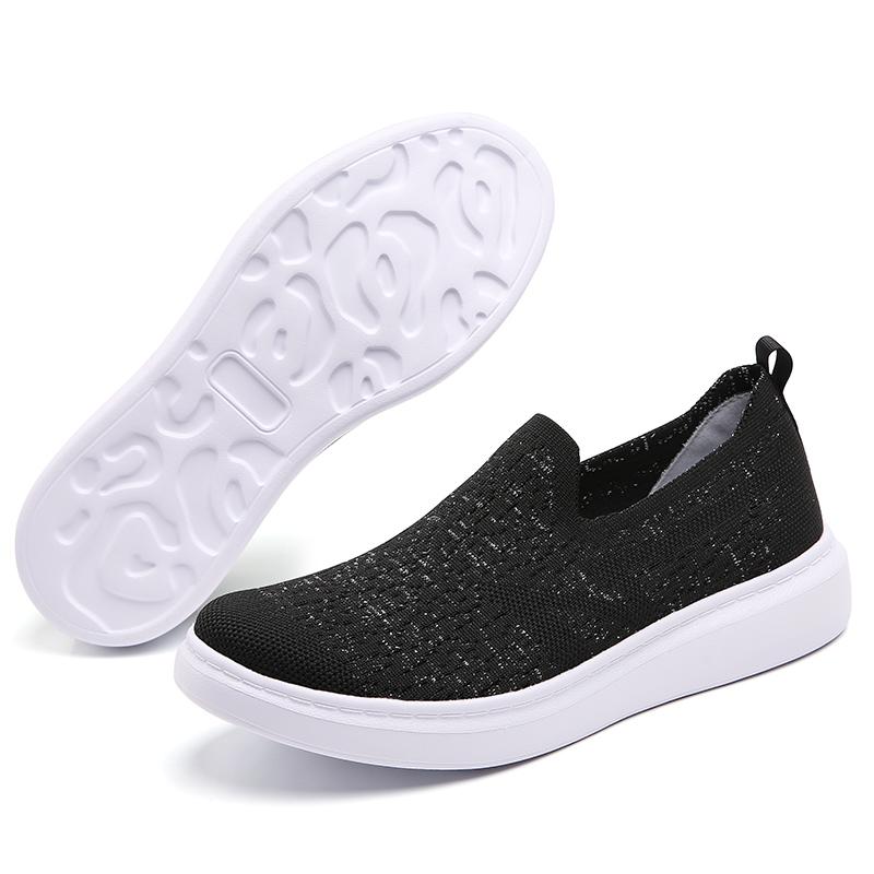 Summer Women Sneakers Comfort Casual Plus Size Flats Loafers Soft Walking Sports Shoes Slip On Large Size