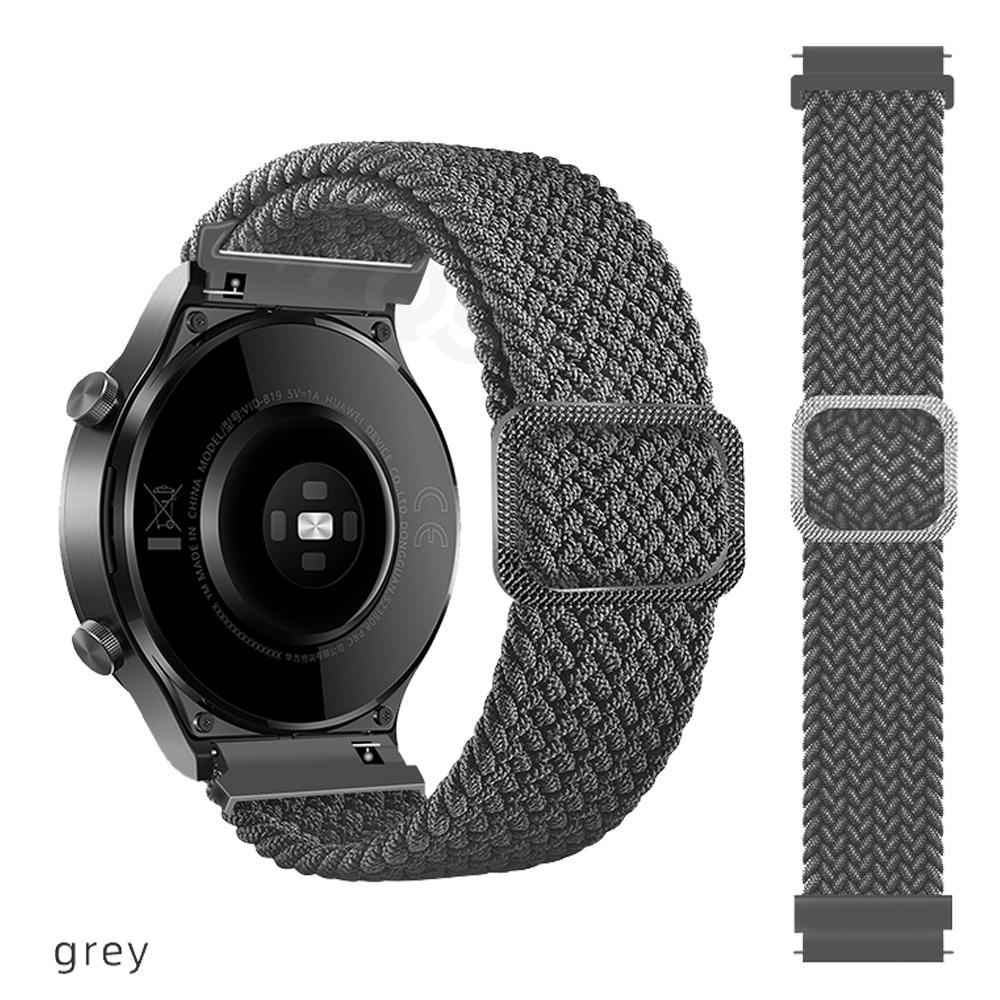 20/22mm Watchband For Garmin Venu SQ 2 Vivoactive 3/4 Strap Wristband For Forerunner 965 265 745 255 Braided Nylon Bracelet Belt