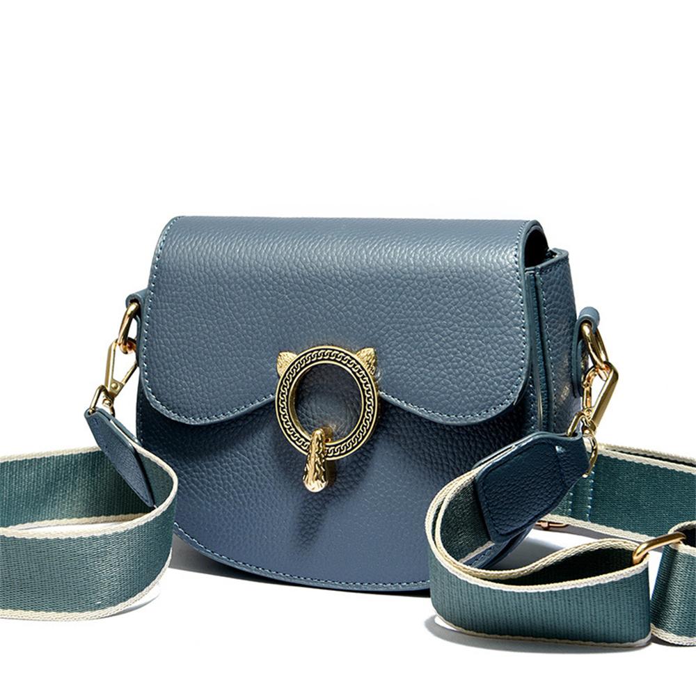 New Niche Exquisite Calfskin Bag High-End Feeling Small All-Match Bag Ladies Shoulder Messenger Bag