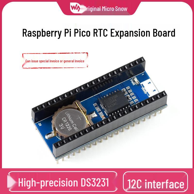 Raspberry Pi Pico RTC Board with DS3231 Clock Chip