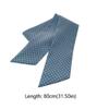 Polka Dot Light Blue Series Hair Band Flower Plaid Ribbon Braids Headband Hair Accessories Korean Style Long Neck Scarves
