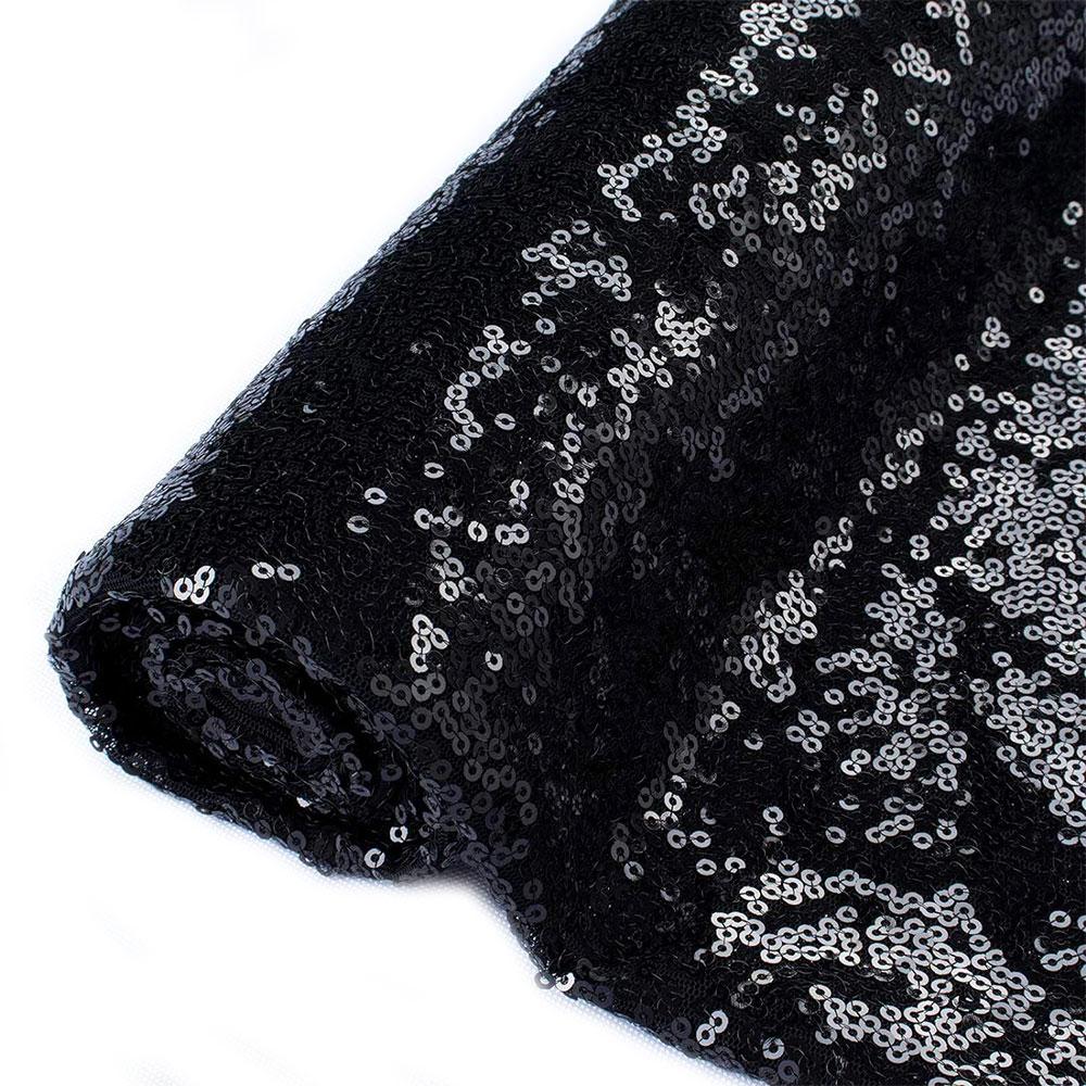 Sequin Fabric 3mm 1 Meter Sparkly Little Mermaid Fabric Outdoor Glitter Sequence Material for Dress Clothing Wedding Home Decor