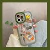 Funny Letter Shockproof Bumper Clear Cute Smile Phone Case For Iphone 14 13 12 11 Pro Max Fashion Soft Silicone Back Cover Case