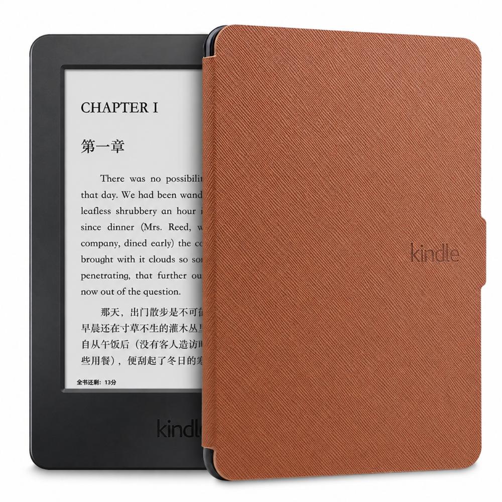 New Cross Grain Folio Cover Protective Shell Smart Case PU Leather