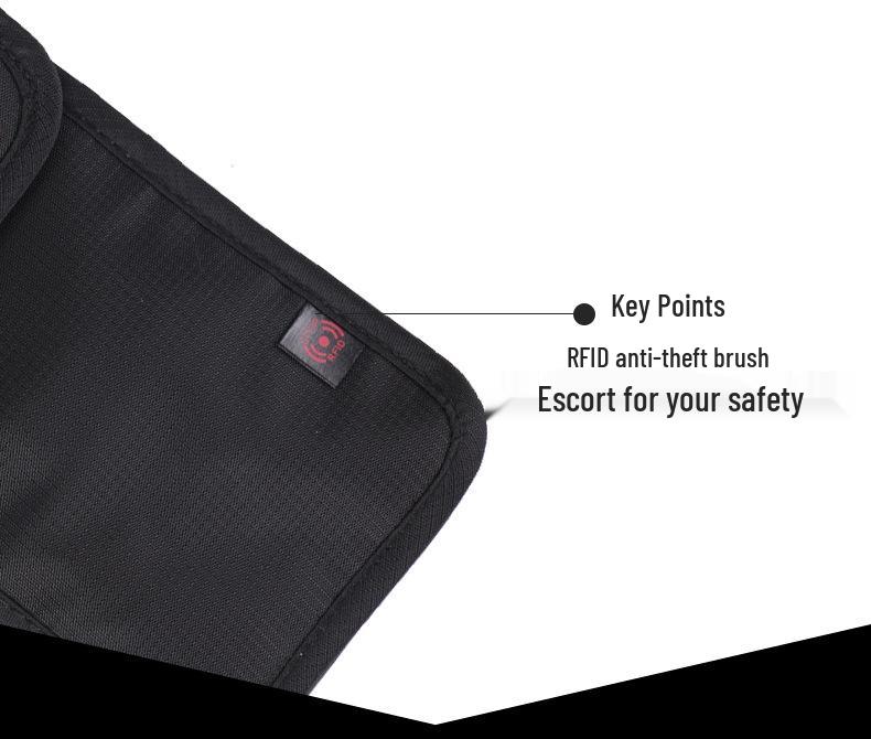 Tianxiu RFID Neck Passport Holder & Anti-theft Travel Pouch