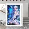 Cartoon 5D Diamond Painting Butterfly Elf Full Round Square Diamond Mosaic DIY Handmade Embroidered Home Decoration