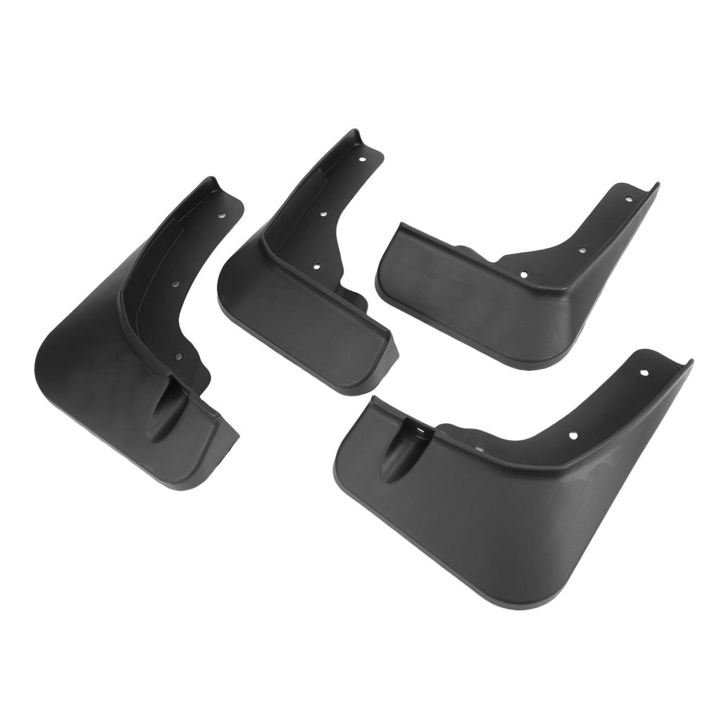 4 Piece Mud Flaps Set with Screws Front and Rear Wheel Mud Flaps   Guard Replacement for Outlander 2022 2025 Black High Strength Plastic 200 x 26