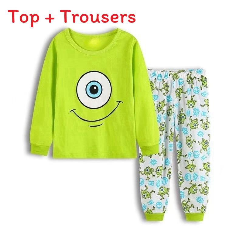 Cartoon Kids Homewear Set With Toy Story Buzz Lightyear Cotton For Kids Ages 3 To 8
