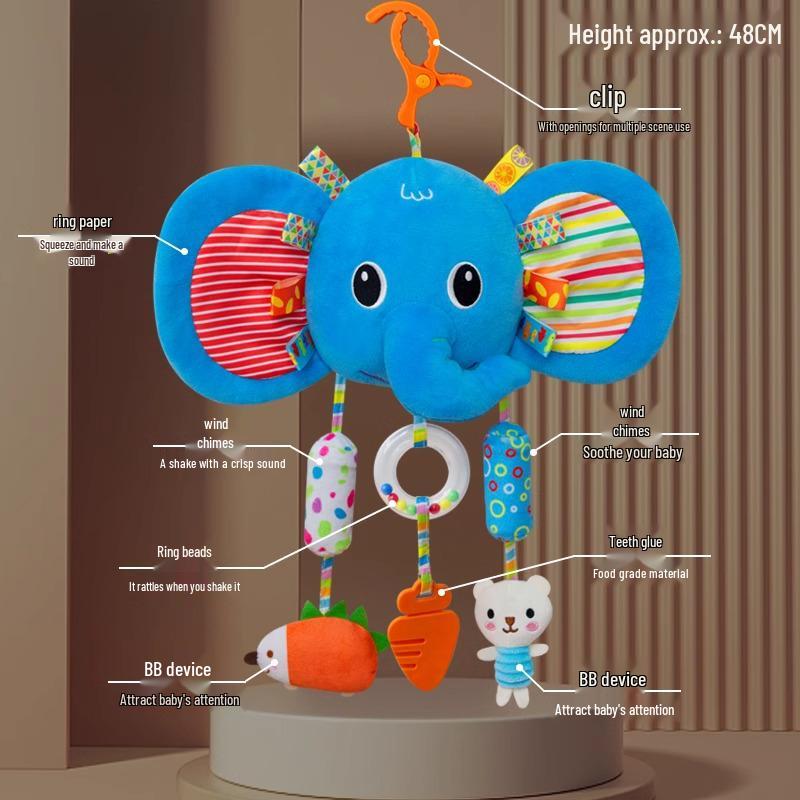 Baby Stroller & Crib Hanging Rattle Toy Wind Chime