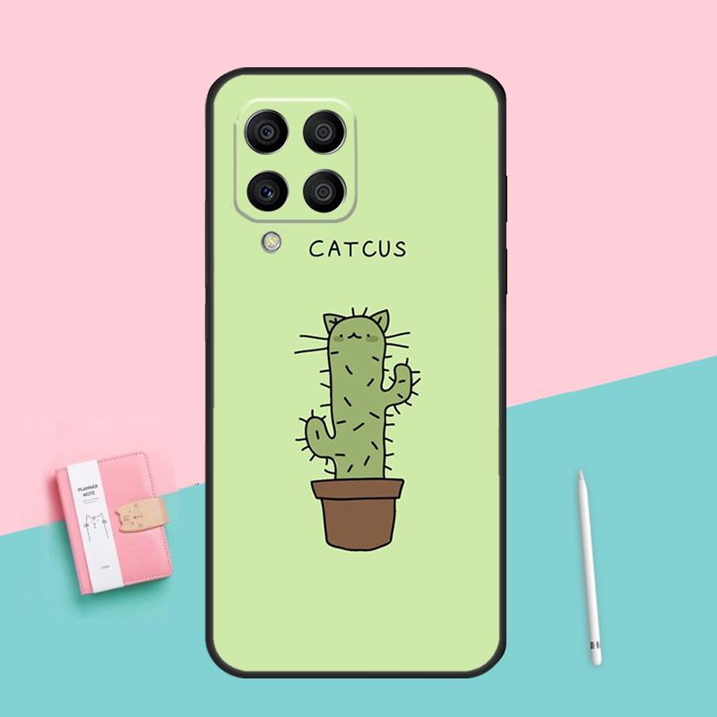 Plant Cactus For Samsung Galaxy M52 M32 M06 M16 M13 M14 M33 M12 M31 M55 M15 M11 M21 M35 M53 M34 M54 Case