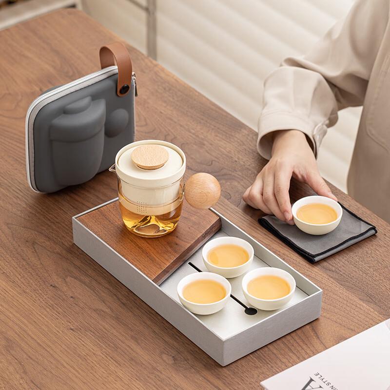 Portable Ceramic Tea Set