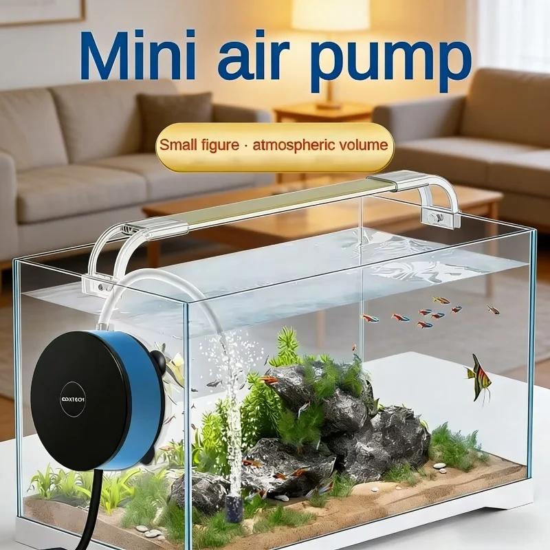 USB DC Niederdruck Aquarium Sauerstoff Luftpumpe Kleiner Luftkompressor Belüftungspumpe Sauerstoffspender Fischbecken Aquarium Zubehör