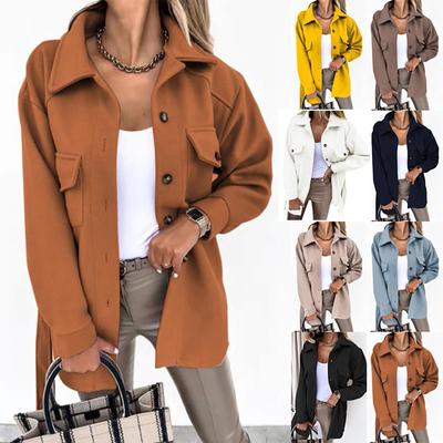 Women's Fashion Casual Solid Color Cardigan Cardigan Formal Long Sleeve Jacket