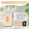 Portable Silicone Holder For Hand Sanitizer Sprays Protective Storage Case with Adjustable Lanyard for Backpack Handbag